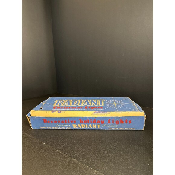 Vintage Radiant Christmas Lights GE Mazda Bulbs - Picture 4 of 9